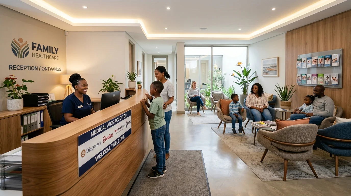 Patient Reception and Waiting Area